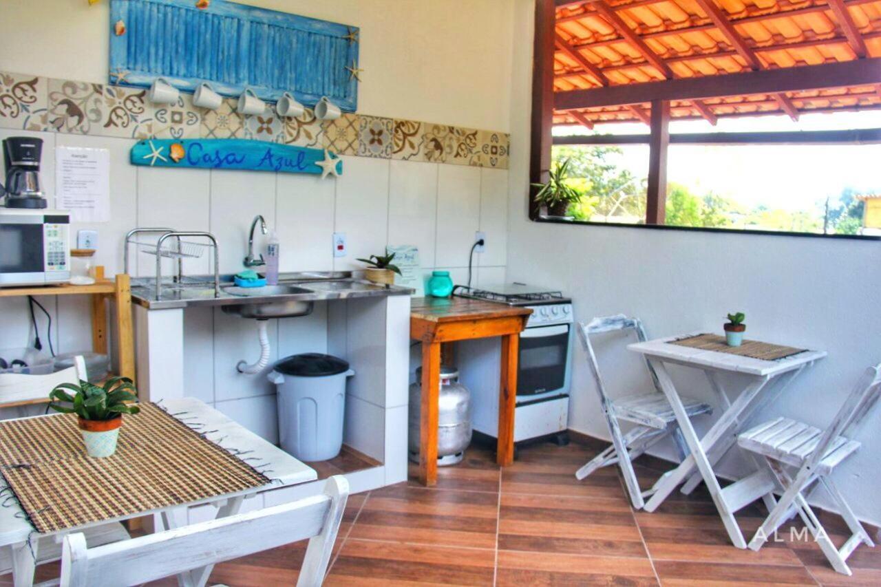 Suites Casa Azul-Vila Do Abraao- Conforto, Limpeza, Otima Localizacao المظهر الخارجي الصورة